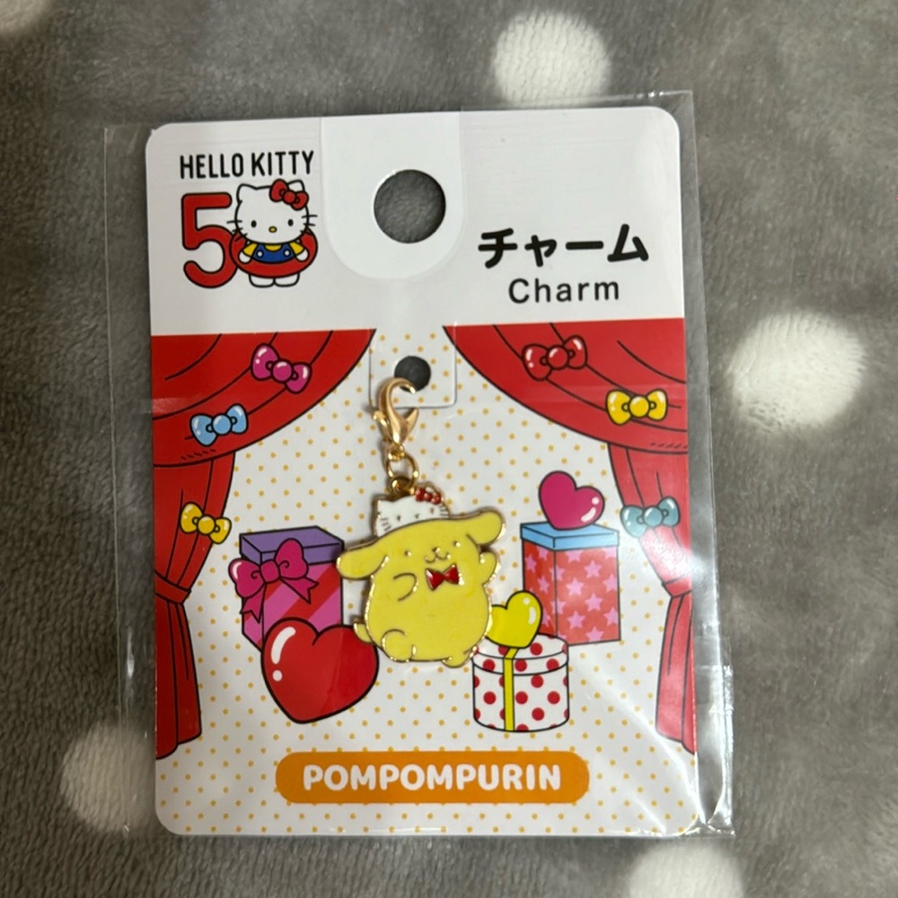 Hello Kitty 50 Pompompurin Charm